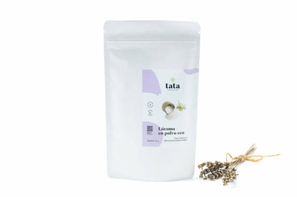 Lúcuma en polvo ecológica, endulzante natural andino para batidos y repostería 200 g_0