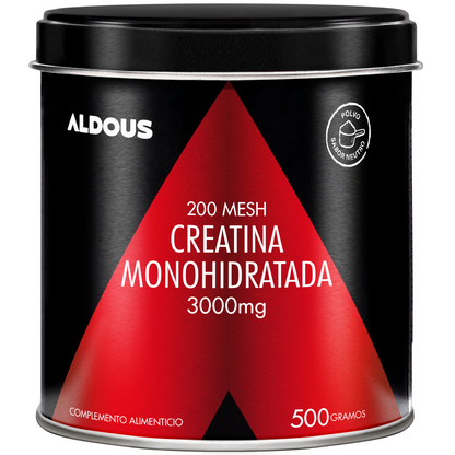 Creatina Monohidratada en Polvo 200 Mesh 500 g Aldous Bio