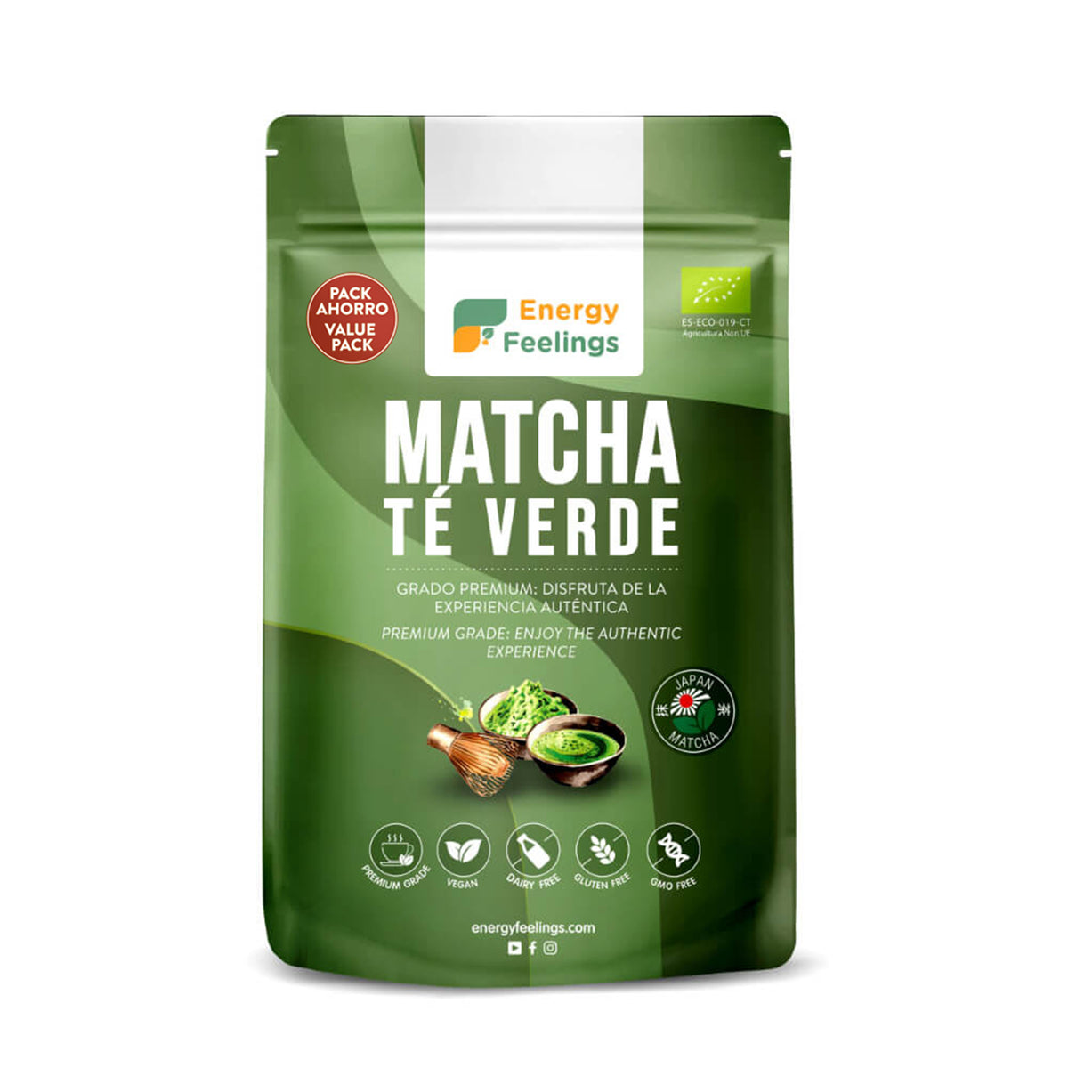 Chá Matcha, Energy Feelings 200 g