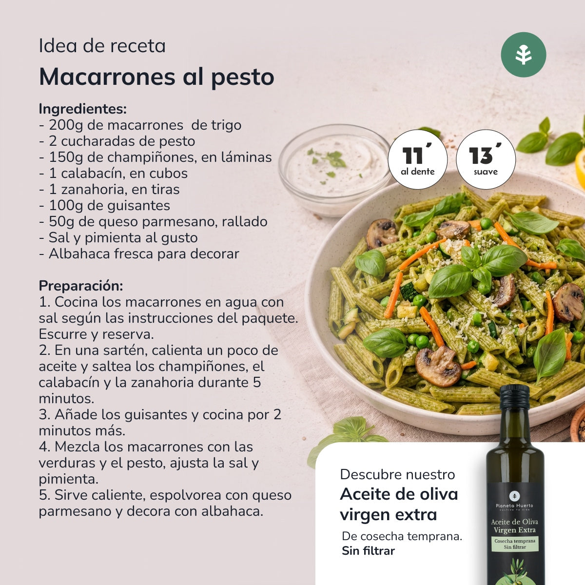 Noodles de Trigo Biológico Planeta Huerto 5 Kg