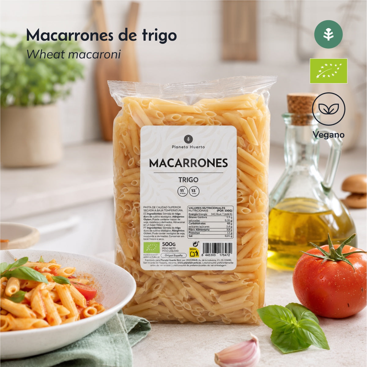 Noodles de Trigo Biológico Planeta Huerto 5 Kg