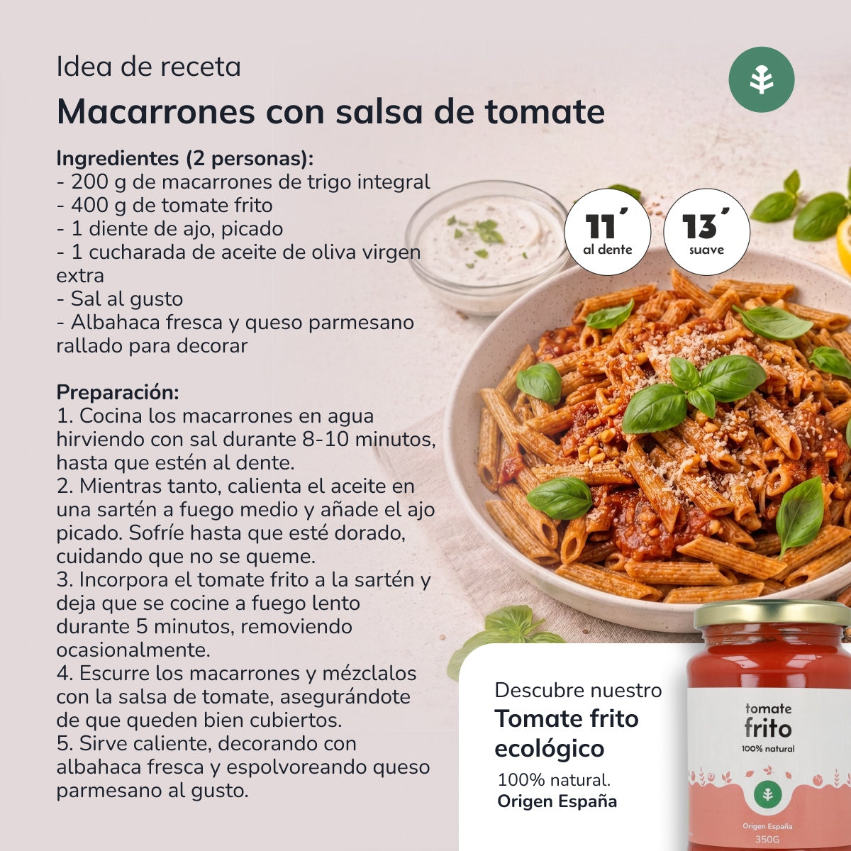 Massa Tricolor ECO Planeta Huerto 500gr