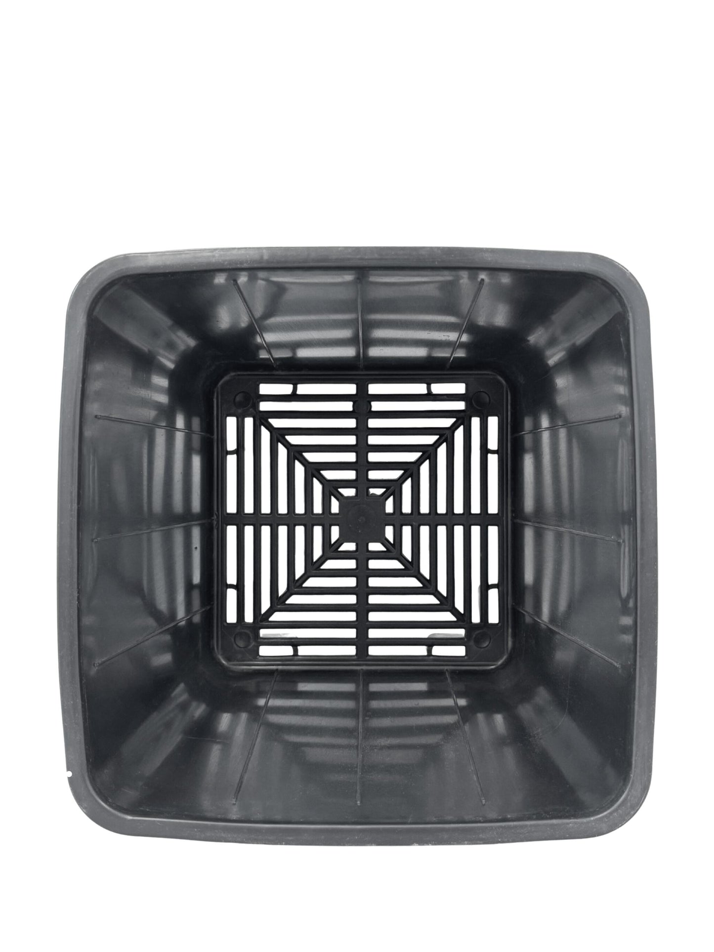 Maceta Cuadrada Negra Elevada 24,5 X 25,2 X 24,5 Cm (10 L) – Drenaje Y Aireación Óptimos_2