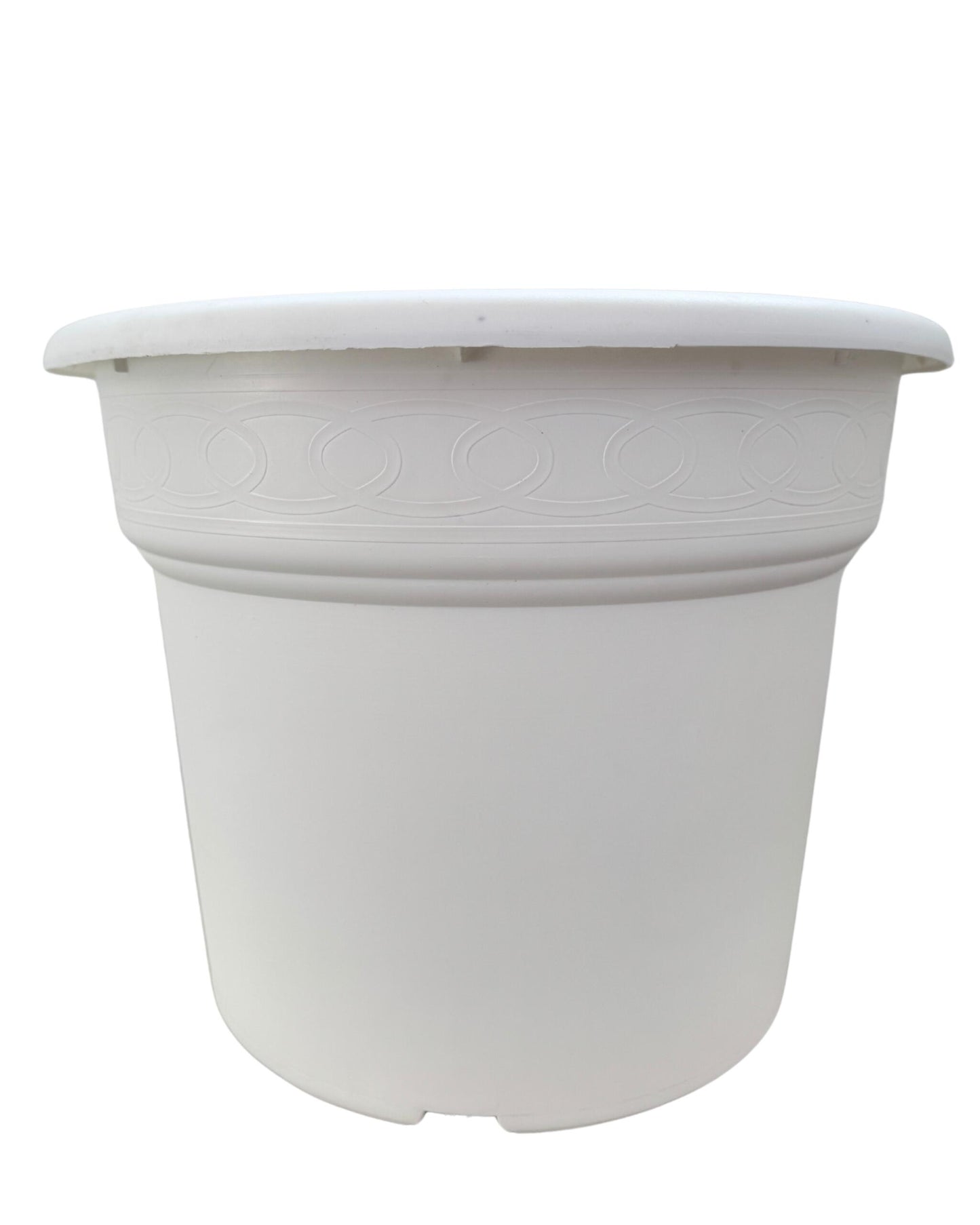 Maceta Redonda Blanca 40x31,5cm 25l_0
