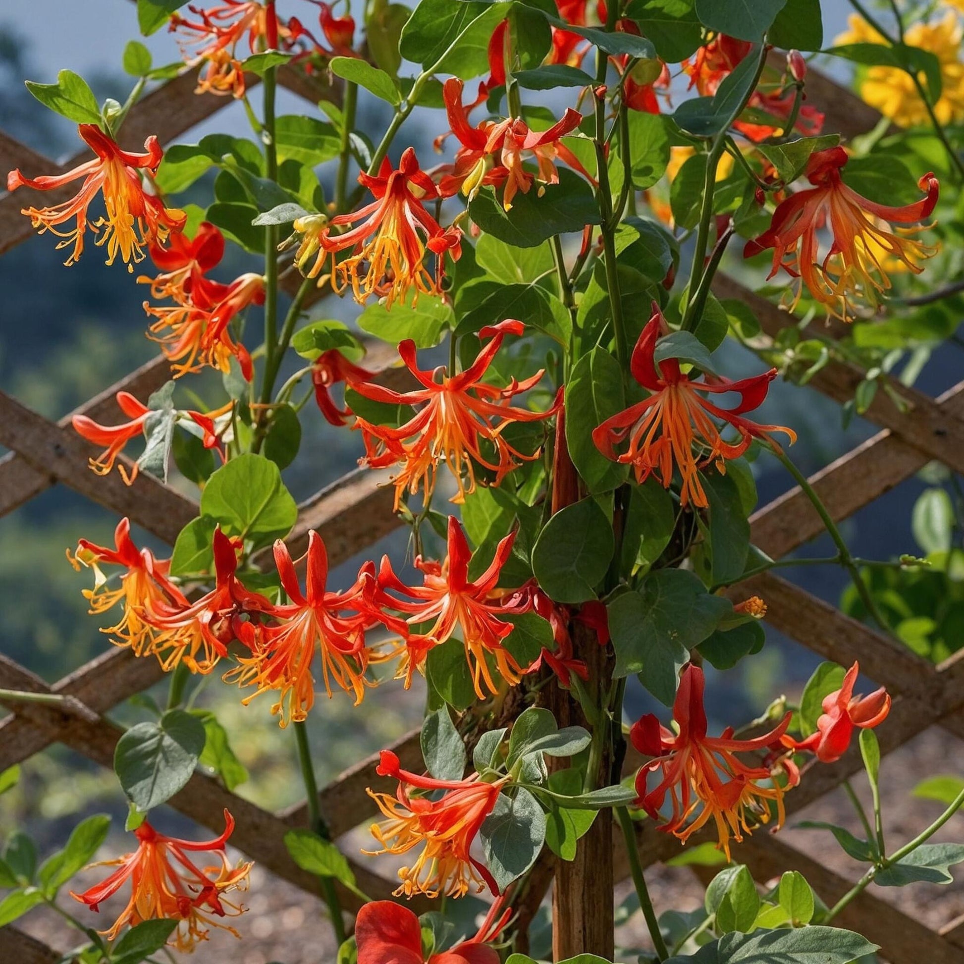 Madreselva - Lonicera X Heckrotti 'american Beauty' - Altura 110-120cm - ⌀17cm_1