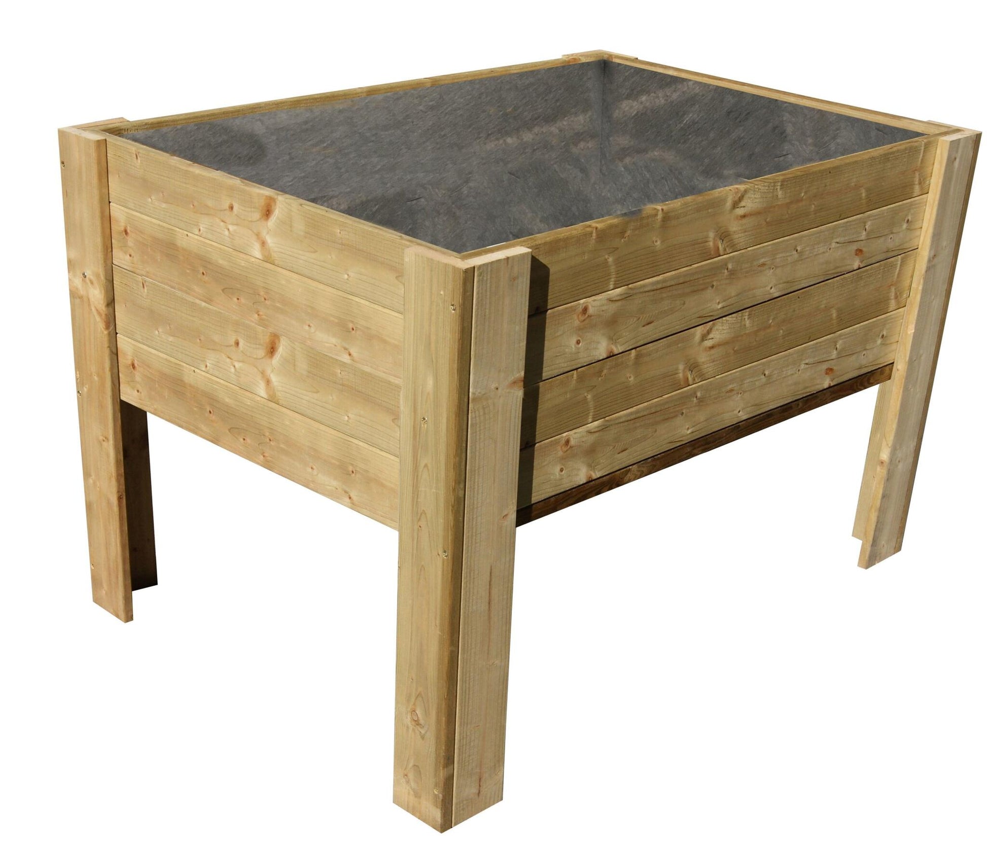 Mesa De Cultivo Bora Profunda 30cm Vidahuerto 80x40x80 Cm._0
