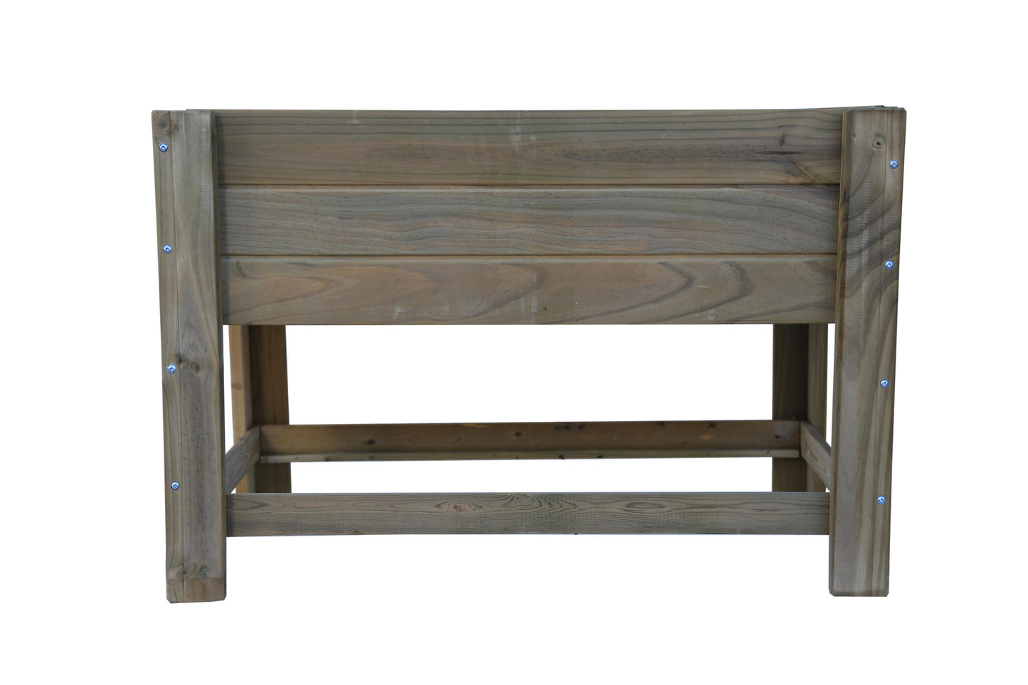 Mesa De Cultivo La Huertezuela De Madera Tratada Autoclave De 119 X 65 X 80 Cm 180l + Bolsa Geotextil_2