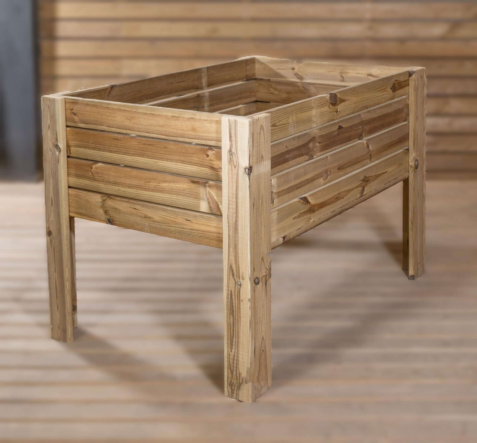 Mesa De Cultivo Mura Profunda 40cm Vidahuerto 120x80x80 Cm._2