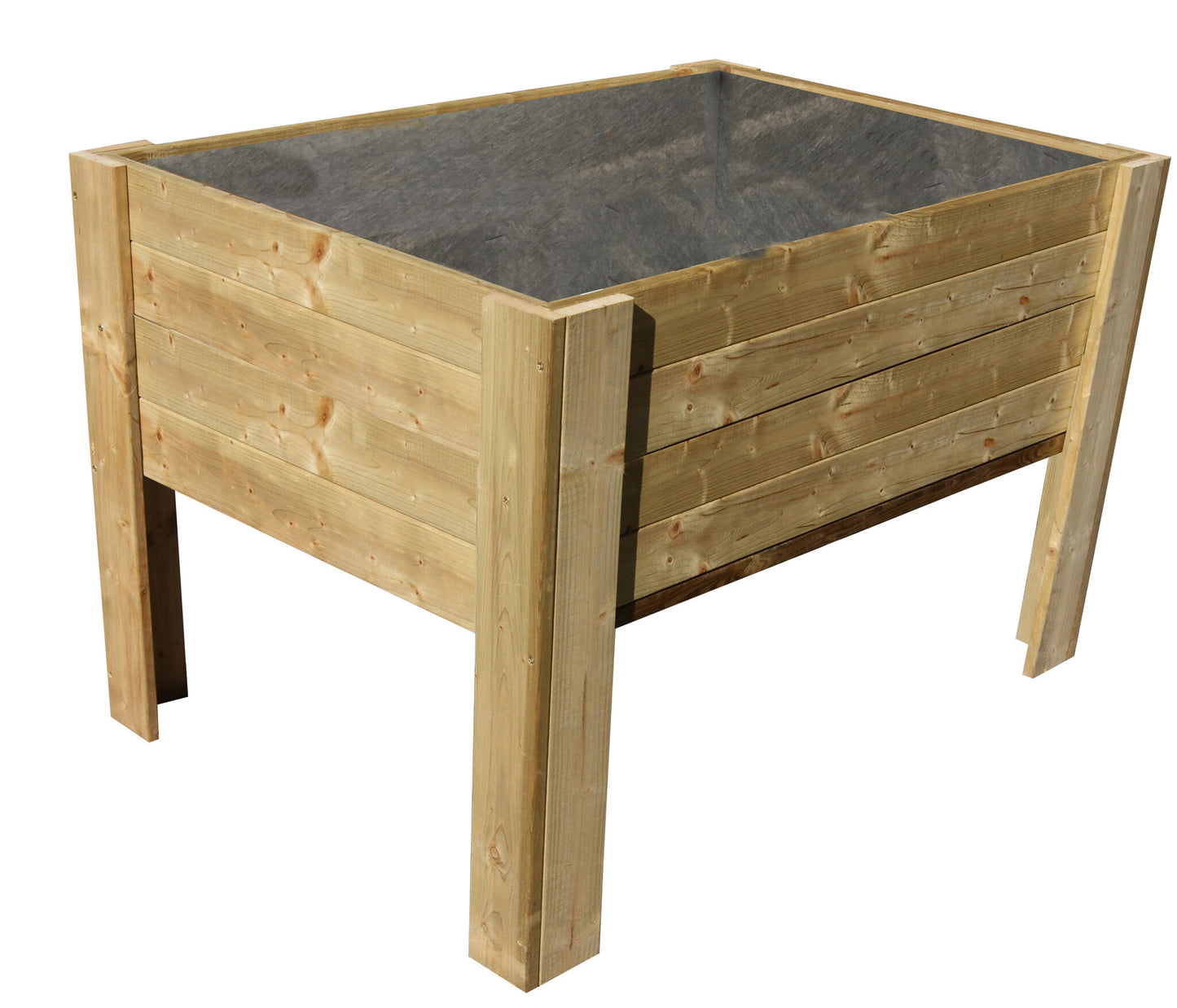 Mesa De Cultivo Mura Profunda 40cm Vidahuerto 120x80x80 Cm._0