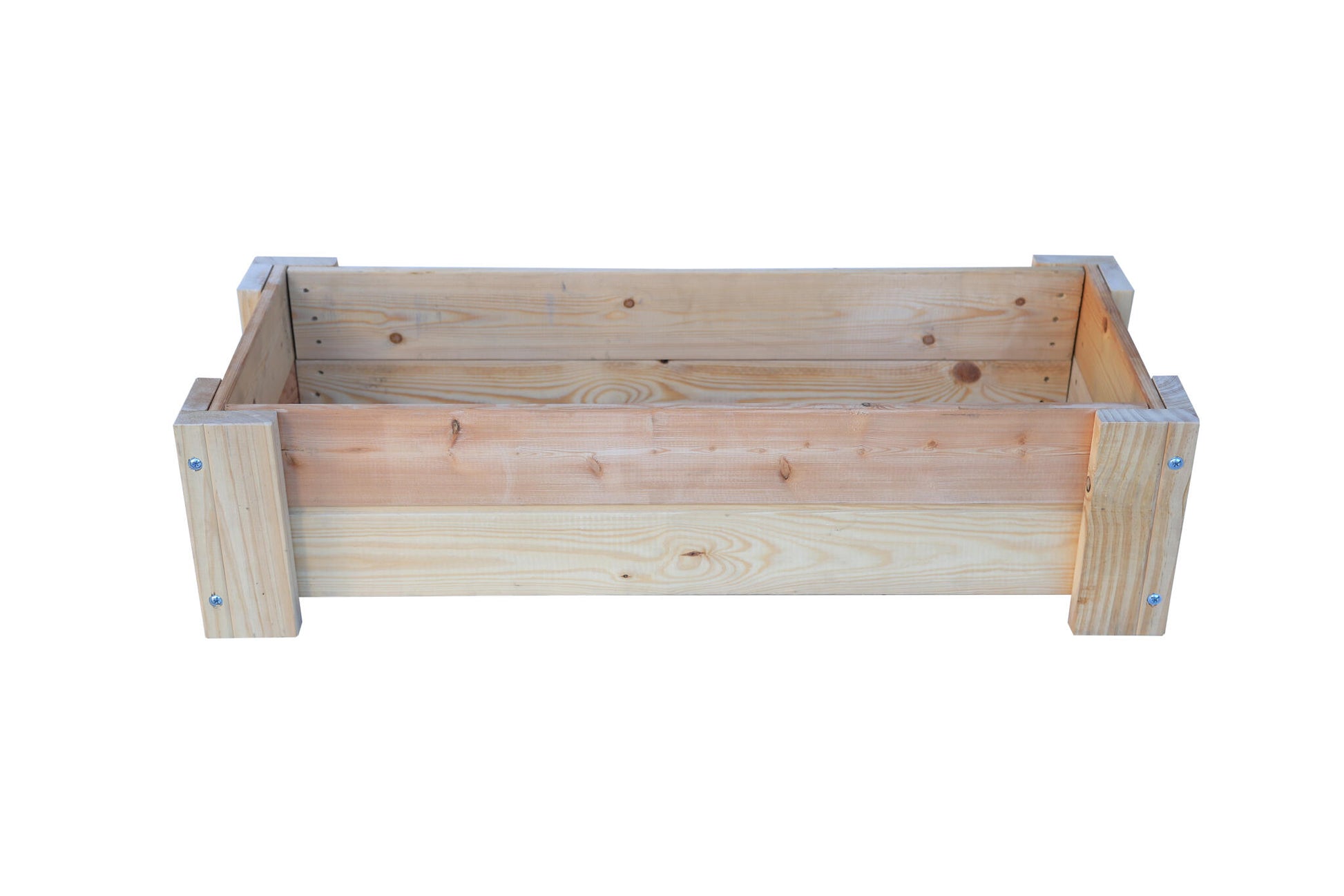 Mesa De Cultivo la Vega De Madera Natural De 99 X 39 X 25 Cm 50l + Bolsa Geotextil, Huerto Urbano Para Interior_0