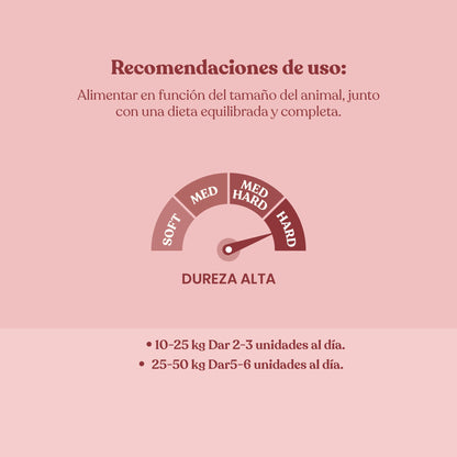 Nervio de Toro Trenzado para Perros de Larga Duración 30 cm 250 g dr.bimix