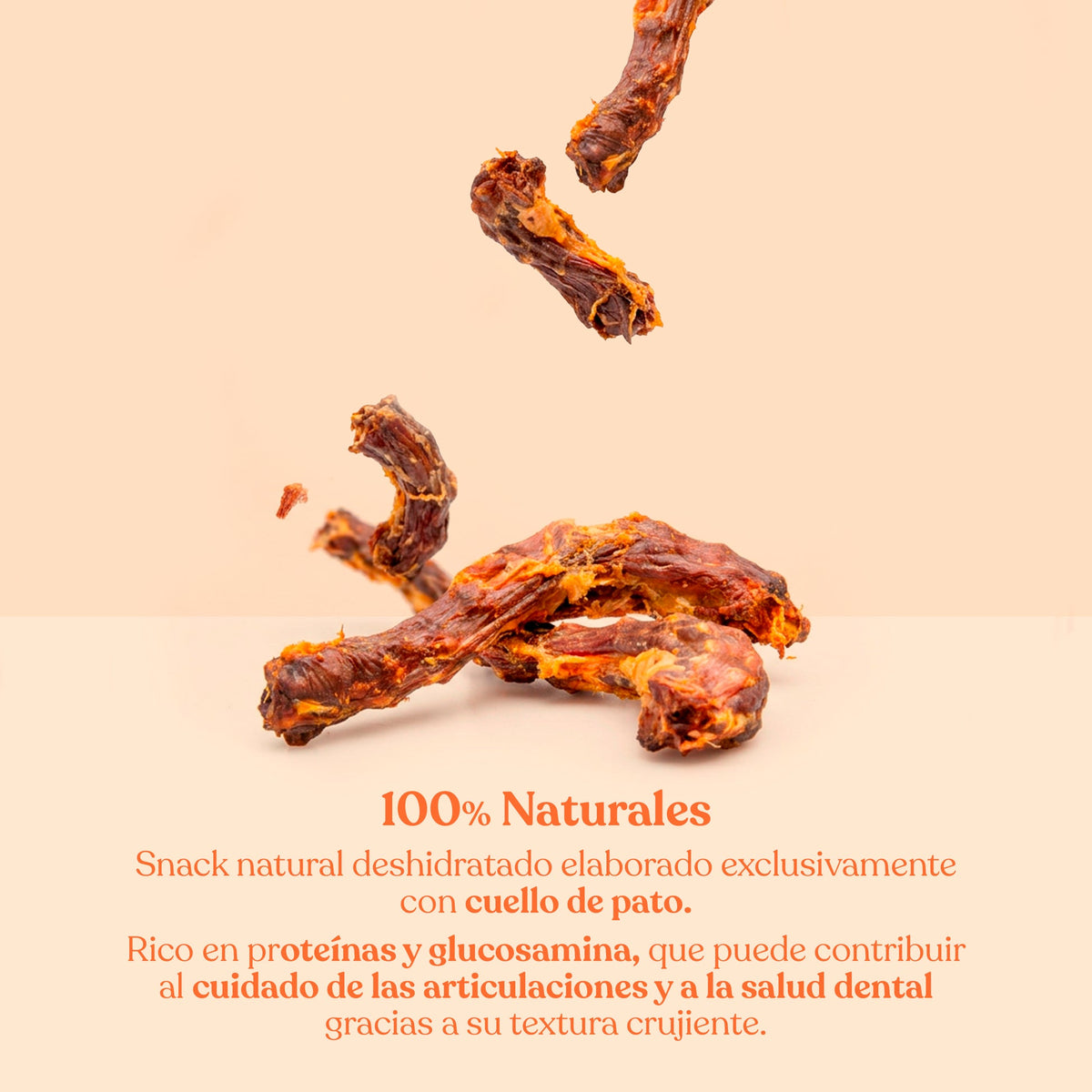 Snack Cuellos de Pato para Perros Snack Natural 500 g dr.bimix