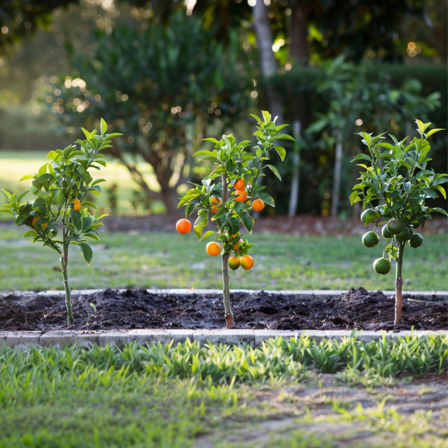Mezcla De Árboles Frutales - 6 Pzs - Citrus Limon - Altura 25-40cm - ⌀9cm_1