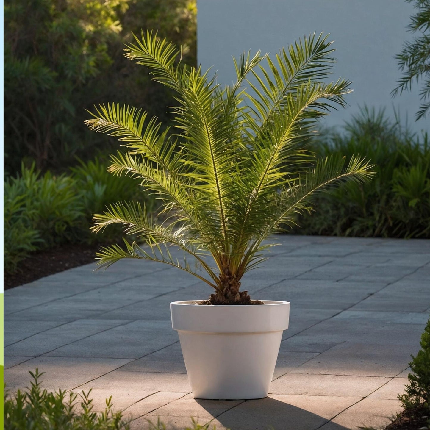 Mezcla De Palmeras Al Aire Libre - 3 Pzs - Altura 50-70cm - ⌀15cm_1