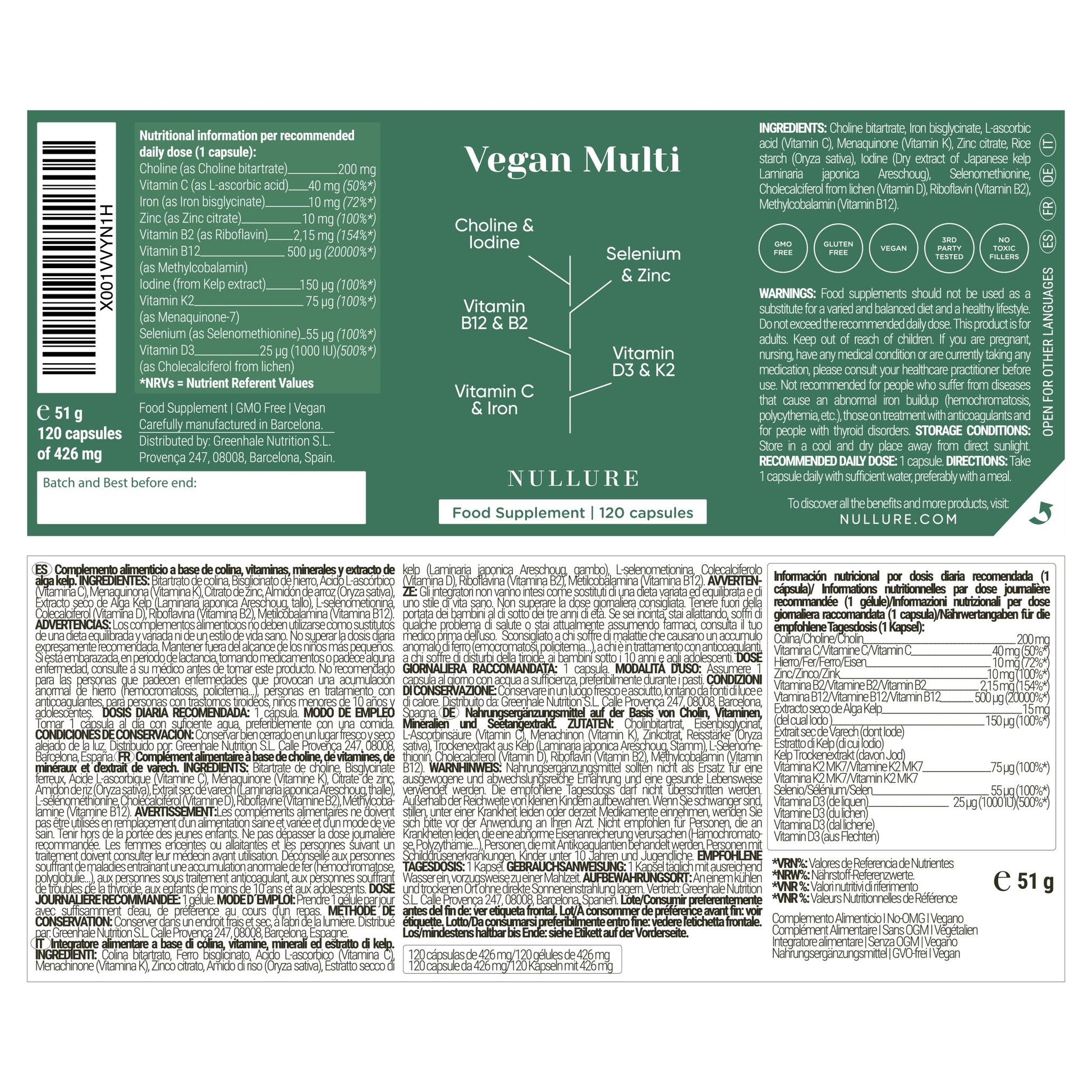 Multivitaminas veganas all-in-one – b12, d3, k2, hierro y zinc para dieta vegana (4 meses)_4