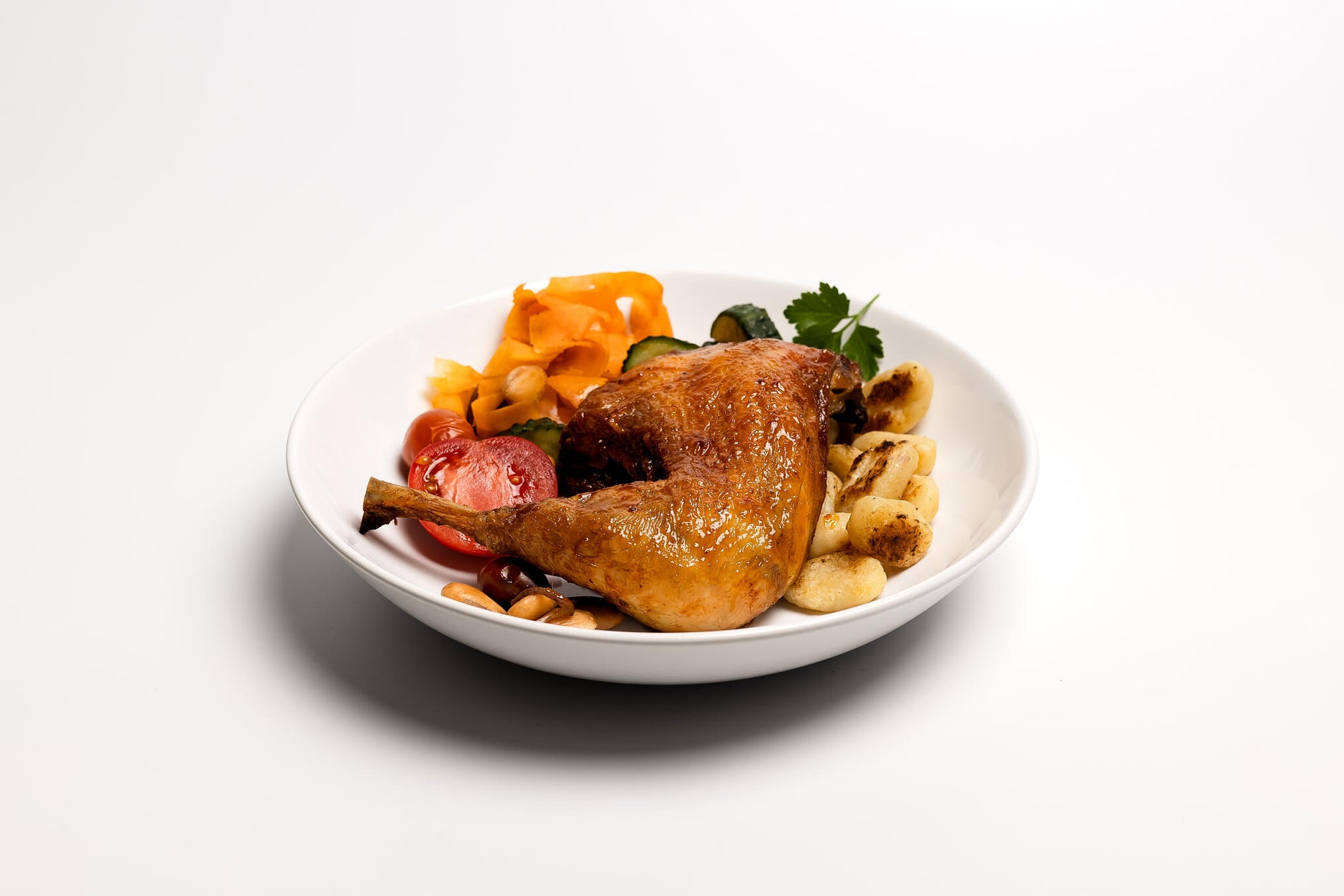 Muslo De Pollo Ecológico Asado Al Horno Con Mostaza Y Miel 350 g_1