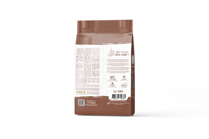 Kit de areia para gatos Eco SoyaClump - Areia para gatos Coffee 7 L