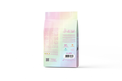 Kit de areia para gatos Eco SoyaClump - Areia para gatos Confetti 7 L
