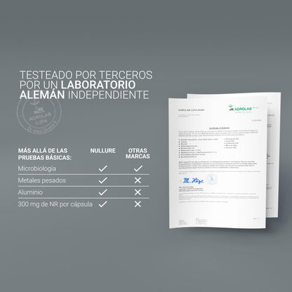 Nad nicotinamide riboside 300mg – nr puro >99%, energía, antiedad y clean label (60 cápsulas)_4