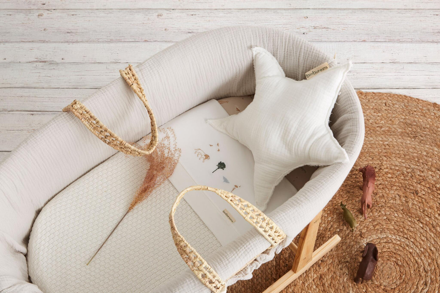 Nairobi Sábana Bajera Ajustable Punto Algodón Capazo_1