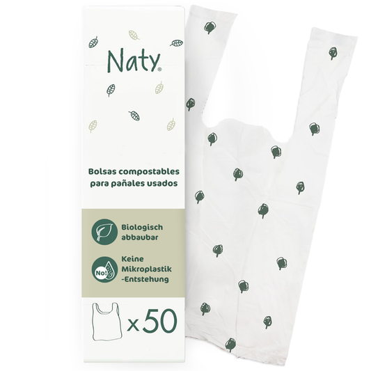 Bolsas para Fraldas Descartáveis ​​​​Naty 50 Unidades