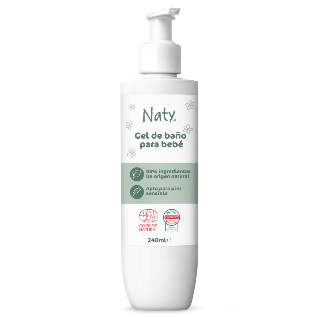 Naty 0m+ Gel de Banho para Bebé 200 ml