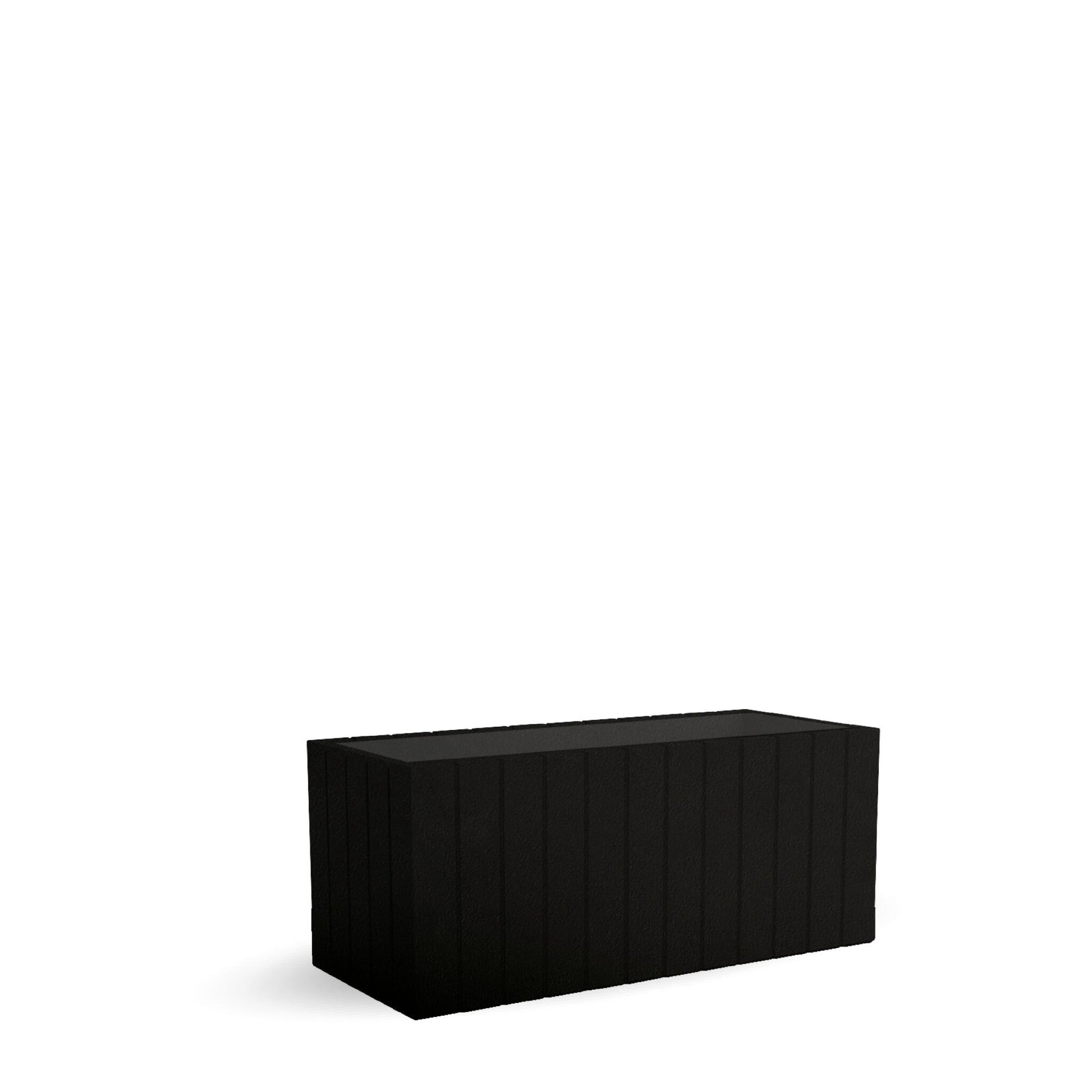 Macetero Olivo / 120x50x50 Cm. / Negro_0