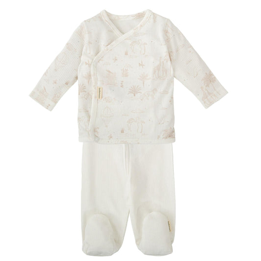 Noe Conjunto Jubón Y Polaina Primera Puesta 0-1 Mes._0