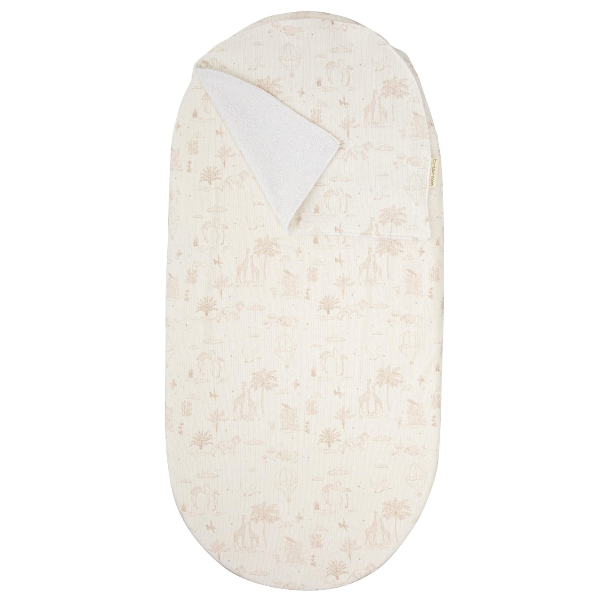 Noe Sabana Bajera Capazo 40x80 Cm Con Secababitas_0