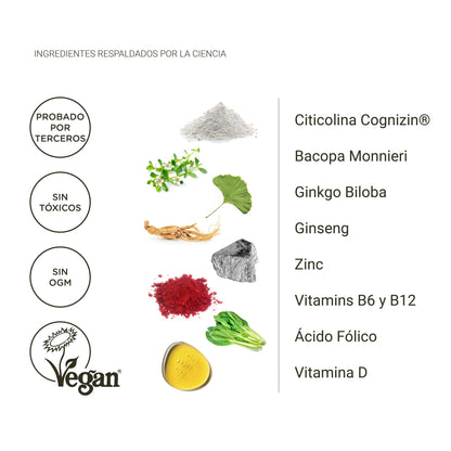 Nootrópico cognizin – memoria, concentración y claridad mental con bacopa y ginkgo (60 cápsulas)_3