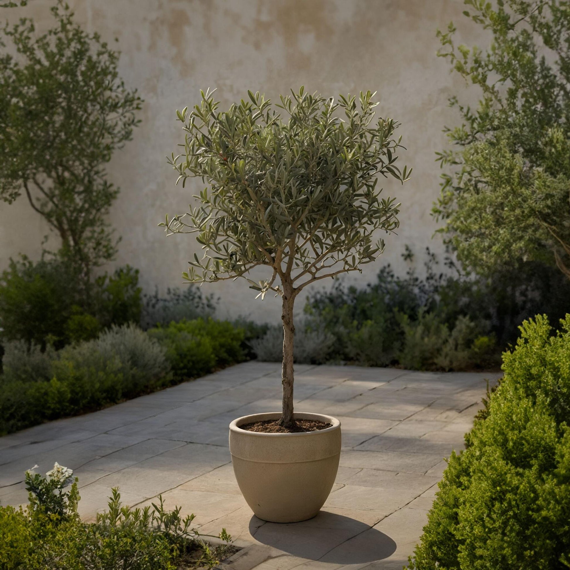 Olivo - 2 Pzs - Olea Europaea - Altura 80-90cm - ⌀19cm_1