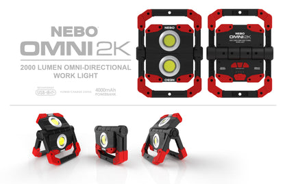 Omni 2000 - Foco De Trabajo 2000lm Recargable_3