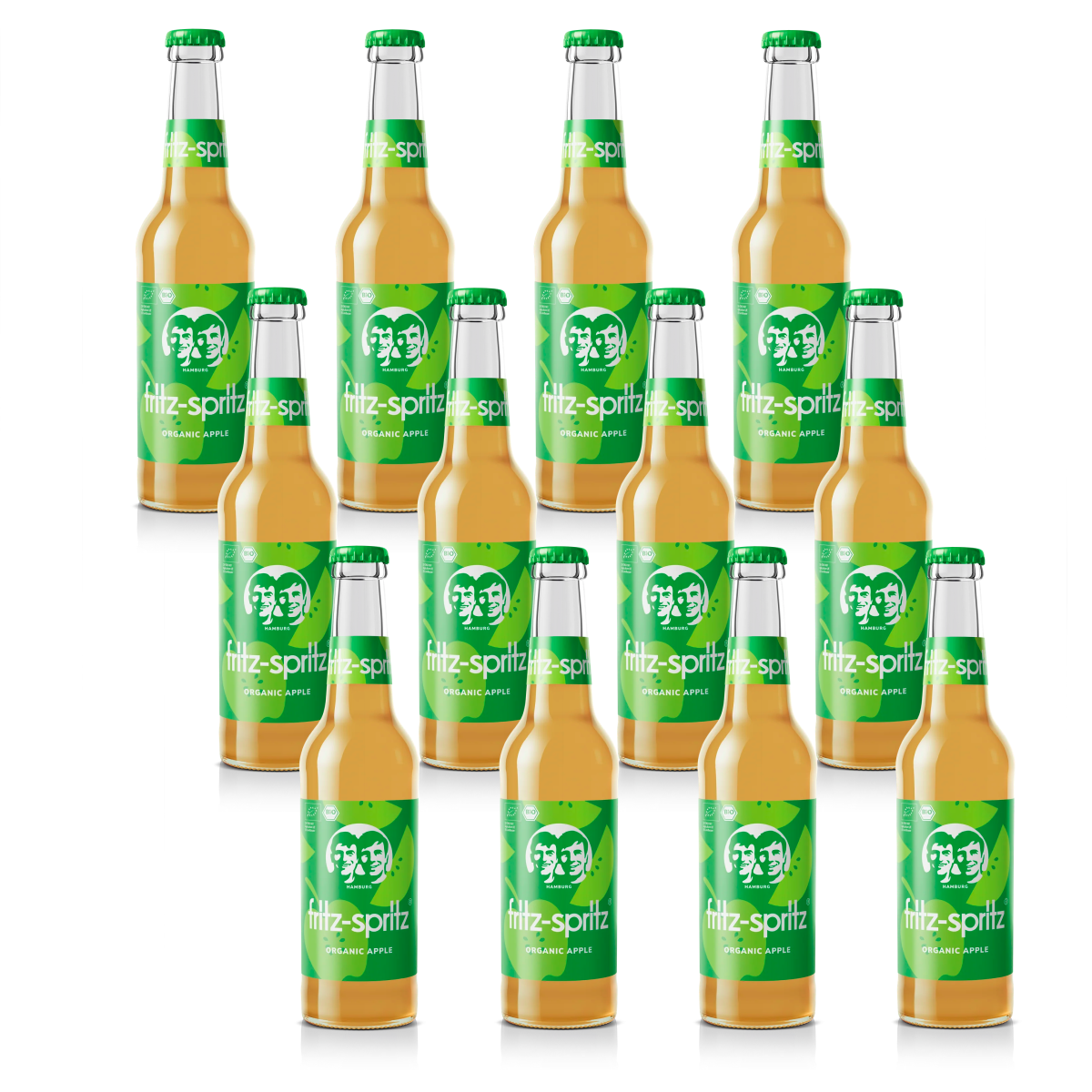 Pack 12x Fritz Spritz Manzana FRITZ-KOLA 330 ml