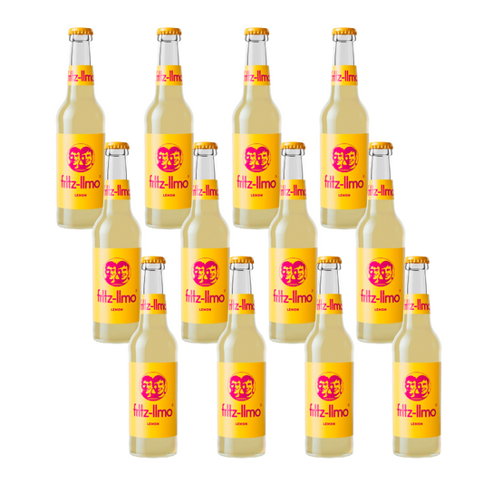 Pack 12x Fritz Limón Zitrone Limón FRITZKOLA 330 ml