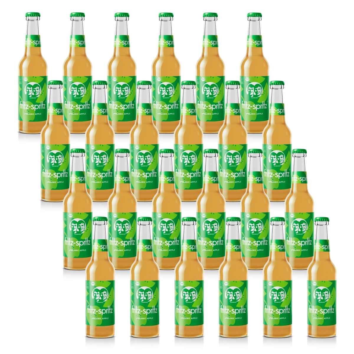 Pack 24x Fritz Spritz Manzana FRITZ-KOLA 330 ml