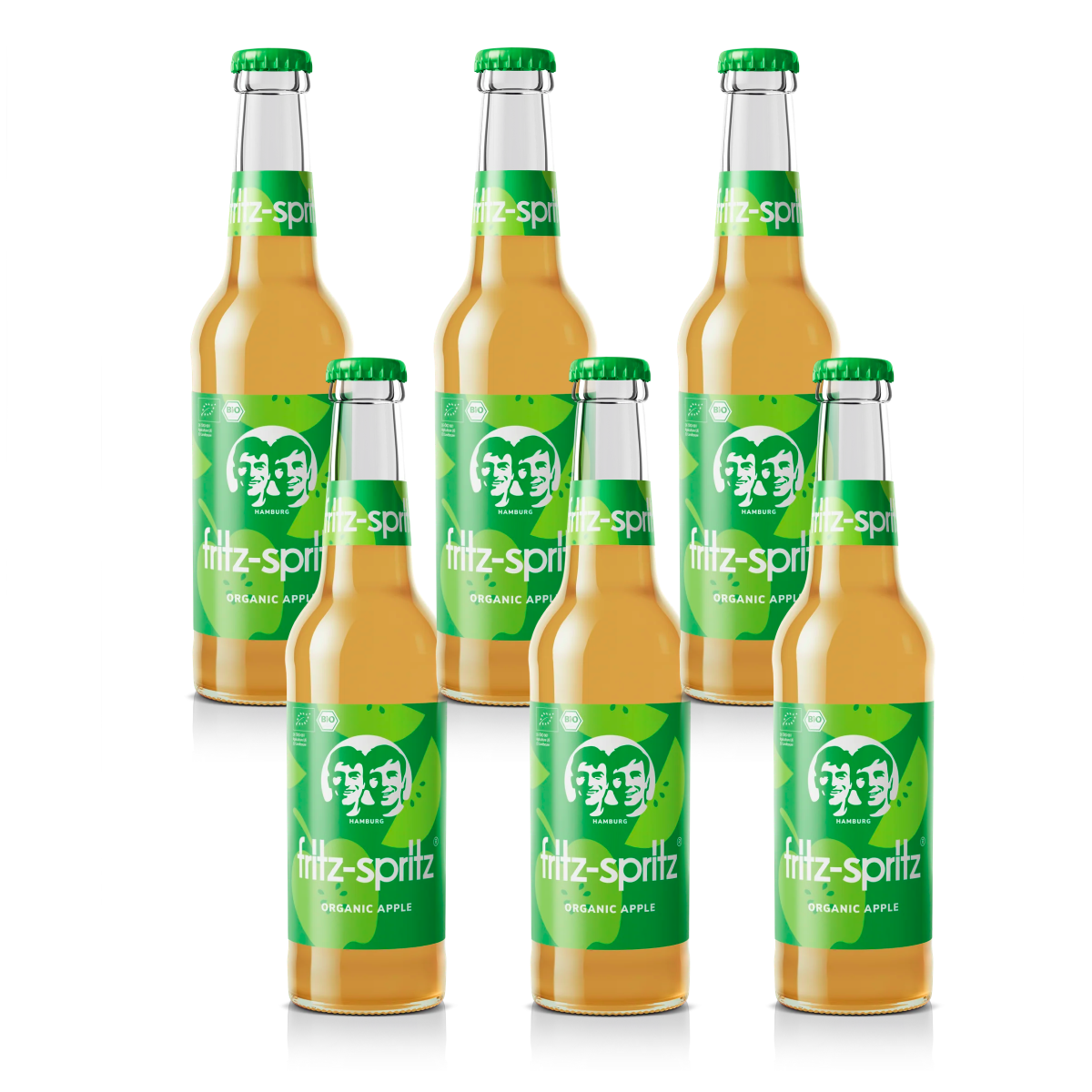 Pack 6x Fritz Spritz Manzana FRITZ-KOLA 330 ml