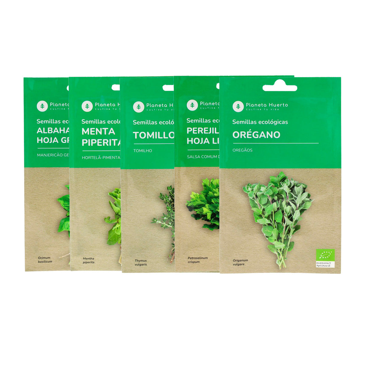 Pack Semillas Aromáticas Ecológicas