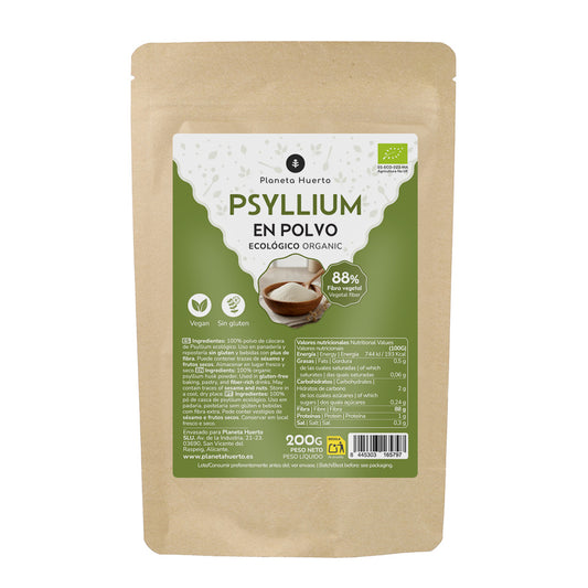 Psyllium em pó Eco Planeta Huerto 200 g