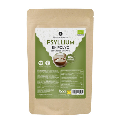 Psyllium em pó Eco Planeta Huerto 400 g