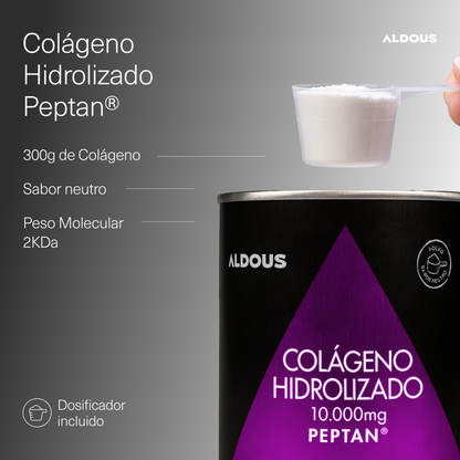 Colágeno Hidrolizado en Polvo 300 g Aldous Bio