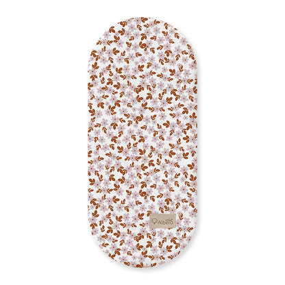 Pack 2 Bajeras Capazo Algodón Satinado Y Muselina Retro Flower_2