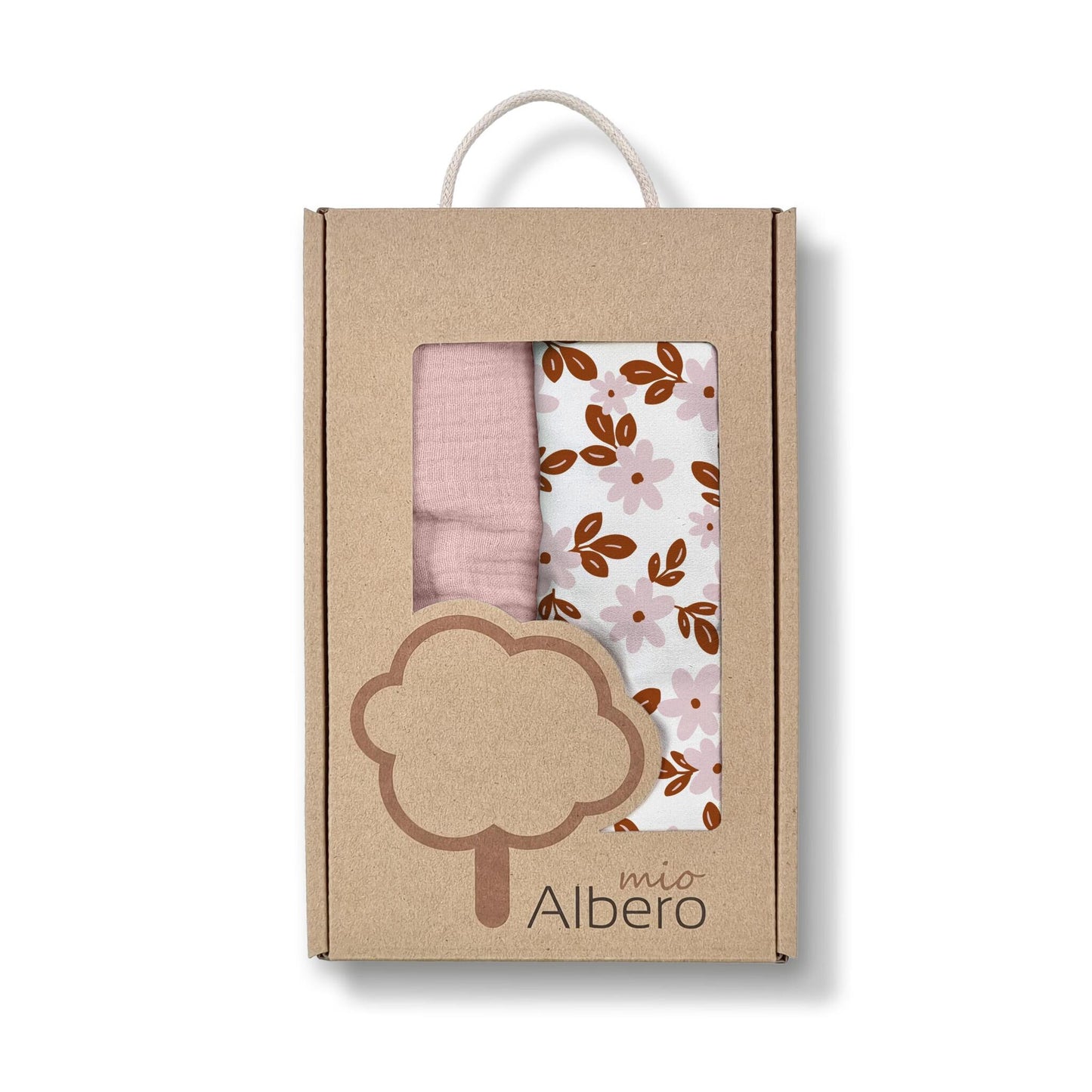 Pack 2 Bajeras Capazo Algodón Satinado Y Muselina Retro Flower_4