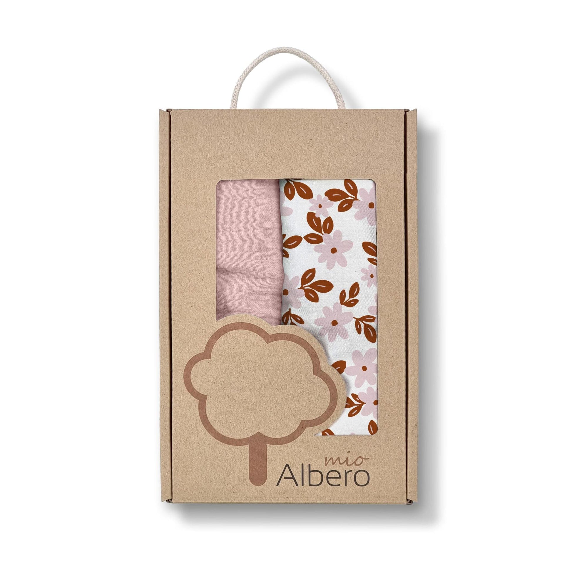 Pack 2 Bajeras Capazo Algodón Satinado Y Muselina Retro Flower_4