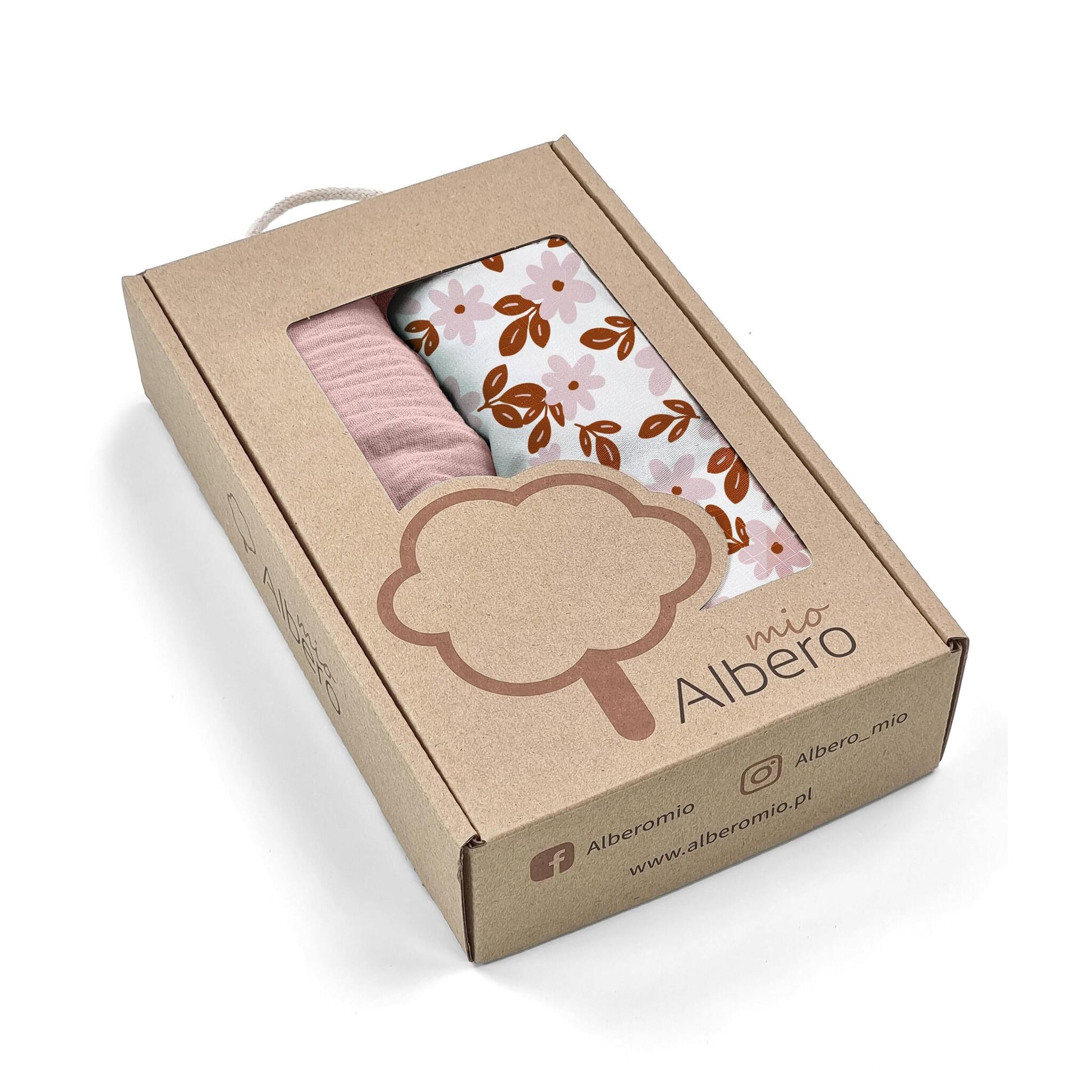 Pack 2 Bajeras Capazo Algodón Satinado Y Muselina Retro Flower_5