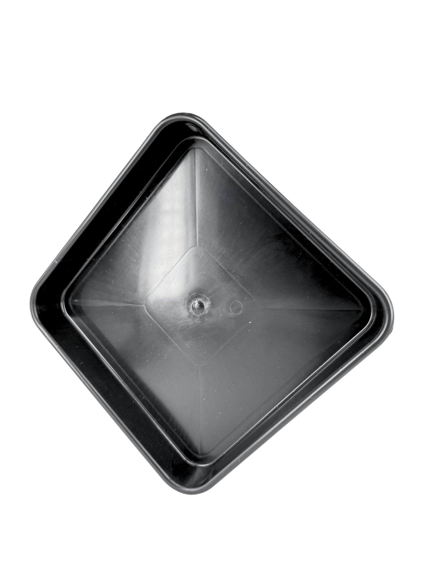 Pack 3 Bandejas Negras Para Macetas 20x20 Cm | Plástico Grueso, Sin Agujeros – Ideal Drenaje, Organización O Germinación_3