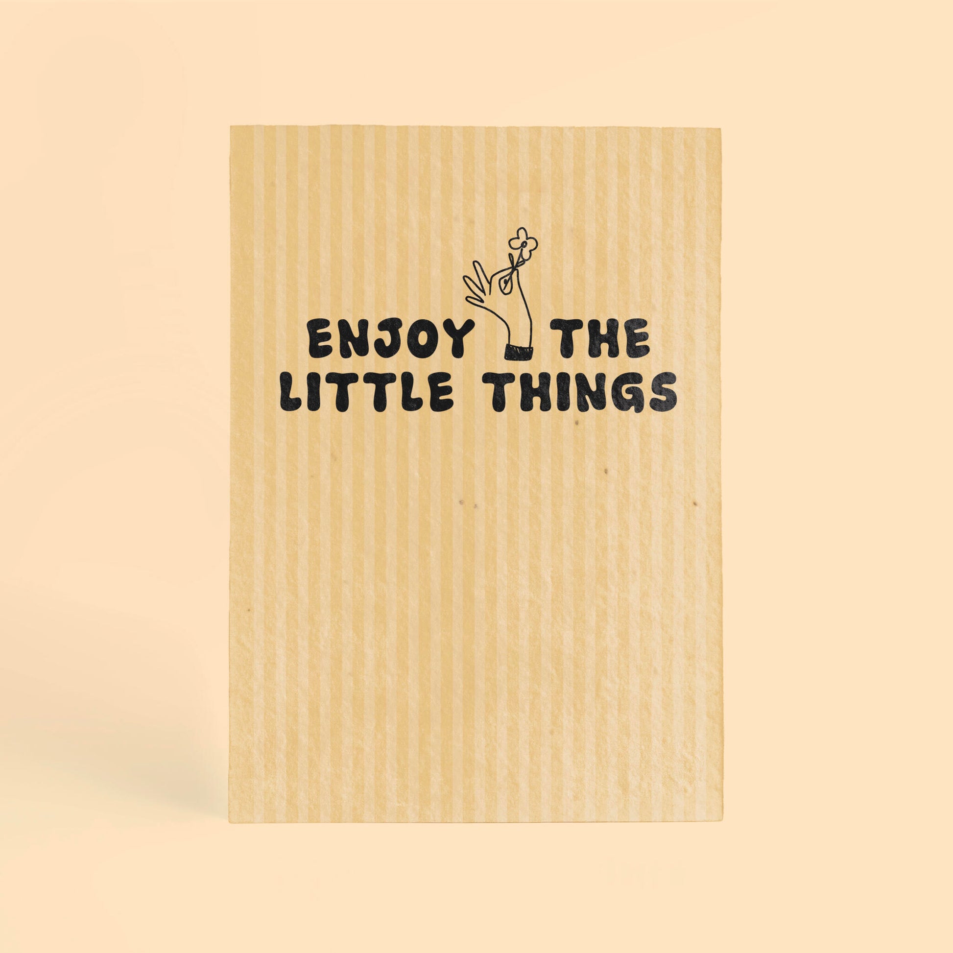 Pack 3 Postales Plantables – Best Friends, Flower Power Y Enjoy The Little Things - Resetea_3