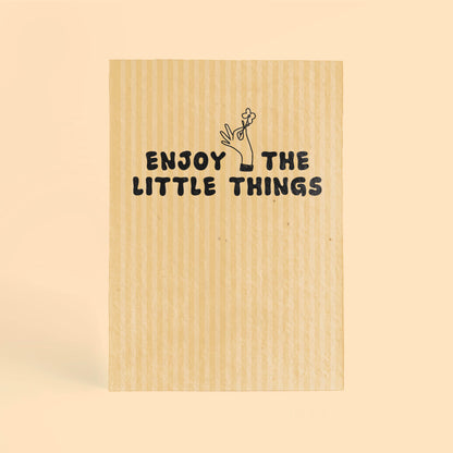 Pack 3 Postales Plantables – Best Friends, Flower Power Y Enjoy The Little Things - Resetea_3