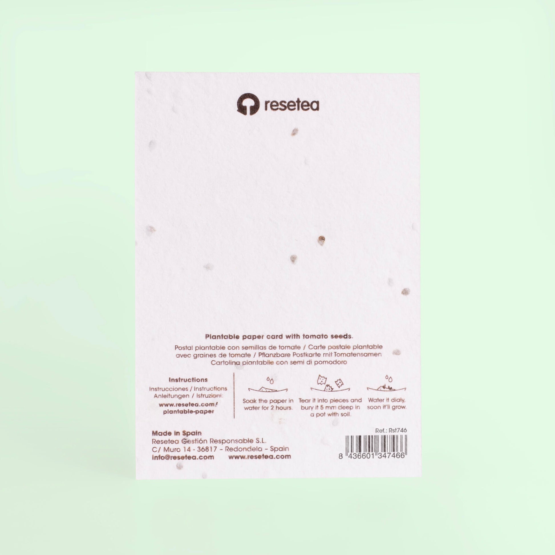 Pack 3 Postales Plantables – Best Friends, Flower Power Y Enjoy The Little Things - Resetea_4