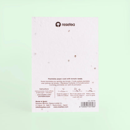 Pack 3 Postales Plantables – Best Friends, Flower Power Y Enjoy The Little Things - Resetea_4