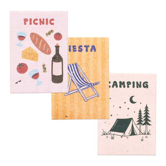 Pack De 3 Postales Plantables – Summer Break Collection_0